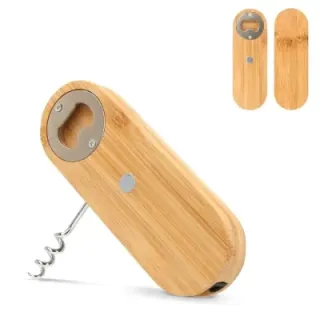 Multifunctional bamboo bottle opener - LT93097 (gadzety reklamowe)